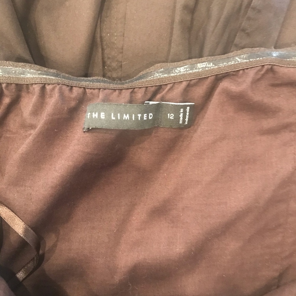 Strapless Chocolate Brown Dress - Picture 4 of 5